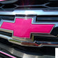 pink chevy traverse emblem overlay