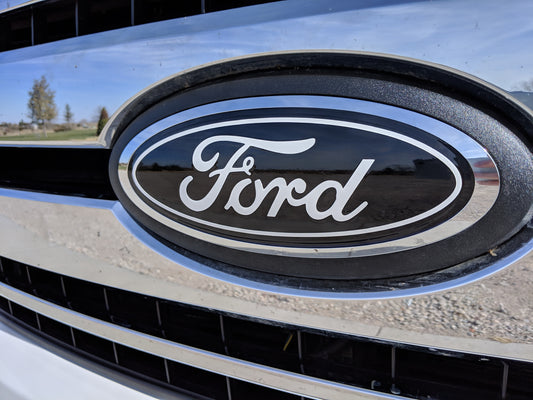 ford maverick emblem overlay decal