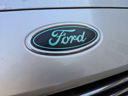 ford fusion emblem overlay decal