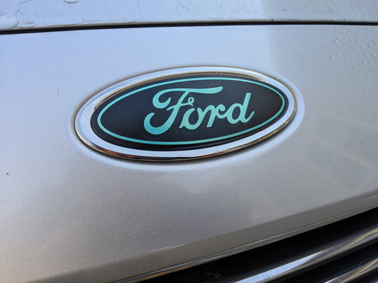 ford focus emblem overlay decal