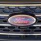 2007-2014 Edge Emblem Overlay DECALS Compatible with Ford | Front & Rear Set