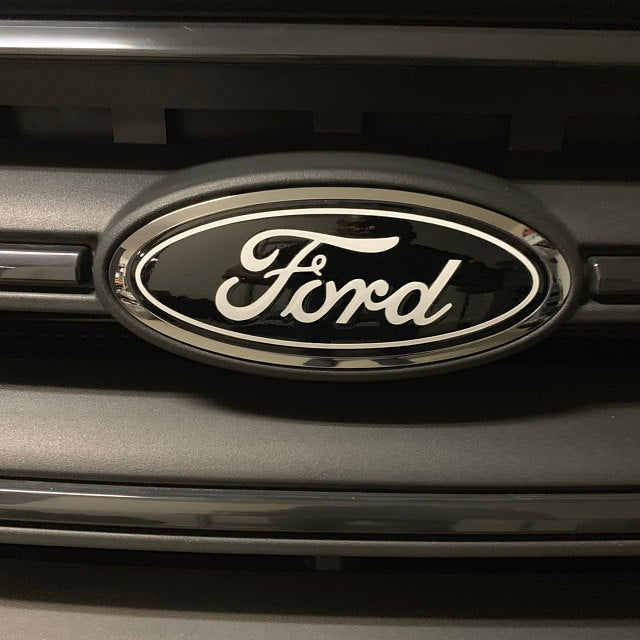 2012-2014 Focus Emblem Overlay DECALS Compatible with Ford | Front & Rear Set