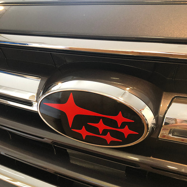 2020-2024 Outback Emblem Overlay DECALS Compatible with Subaru Outback | Front & Rear Set