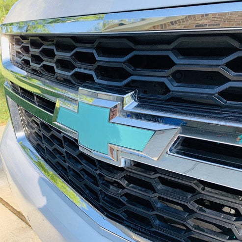 2021-2024 Chevy Tahoe Suburban Bowtie Emblem Precut Overlays – KJM ...