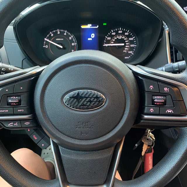 Subaru Steering Wheel Airbag Logo Emblem Overlay Decal