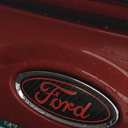 2012-2014 Focus Emblem Overlay DECALS Compatible with Ford | Front & Rear Set