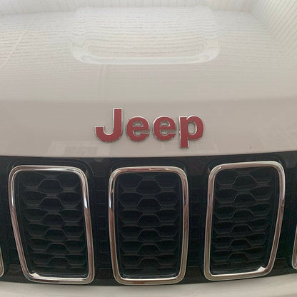 2014-2020 Grand Cherokee Emblem Overlay DECALS Compatible with Jeep
