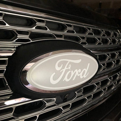 2007-2017 Expedition Emblem Overlay DECALS Compatible with Ford | Front & Rear Set
