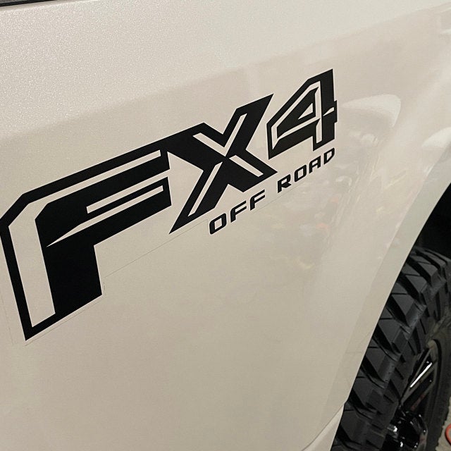 ford fx4 off road fender decal