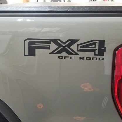 FX4 Off Road Truck Fender Vinyl DECALS for Ford F150 F250 | Pair