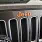 2007-2018 Wrangler FRONT Emblem Overlay DECALS Compatible with Jeep