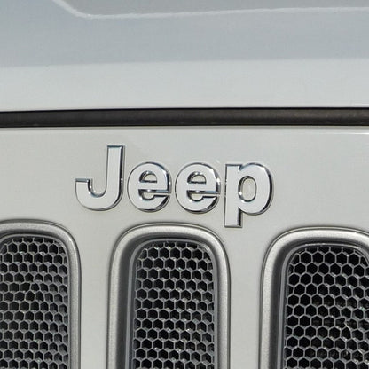 2007-2018 Wrangler FRONT Emblem Overlay DECALS Compatible with Jeep