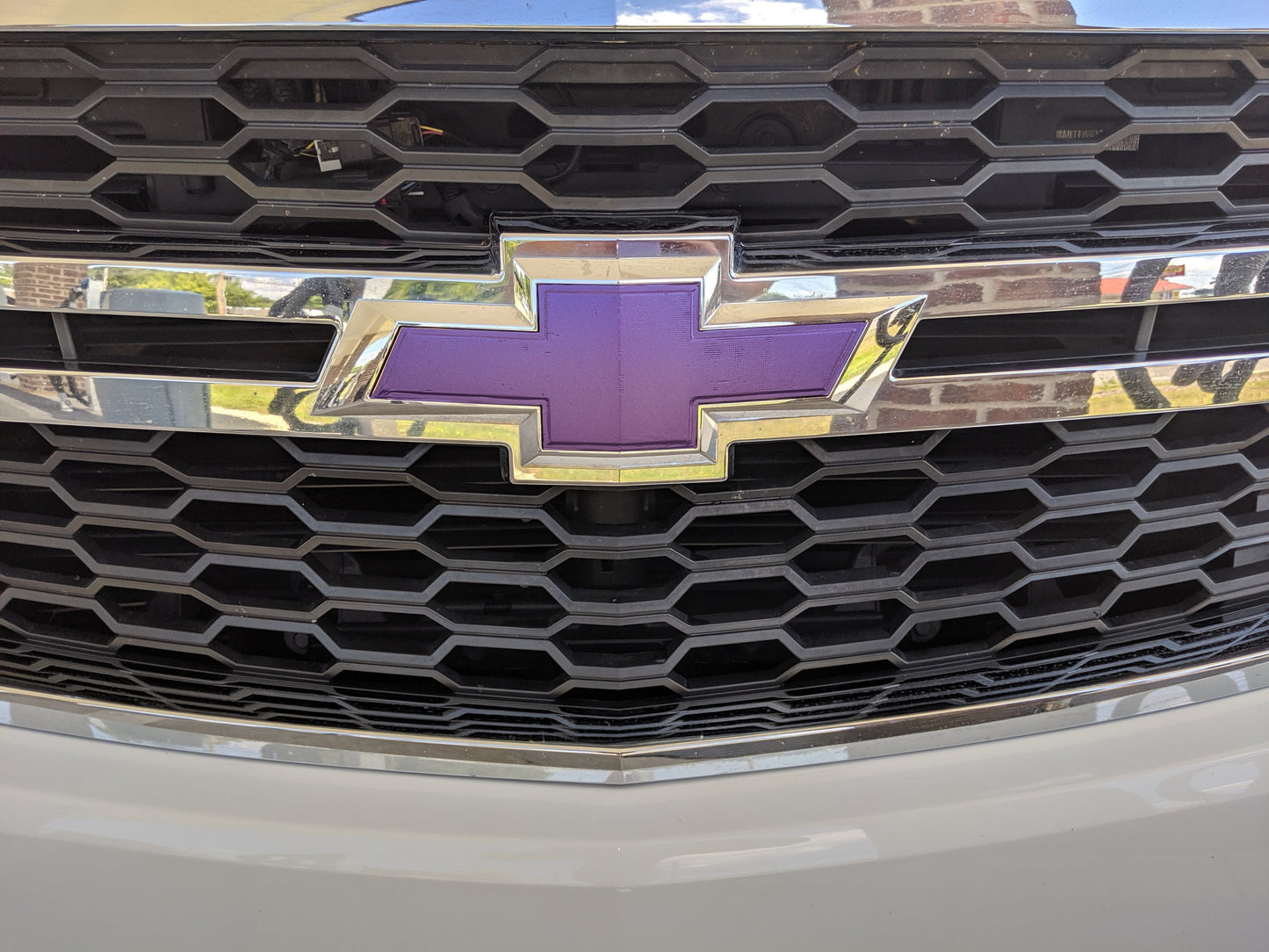 2013-2017 Traverse Precut Bowtie Emblem Overlay DECALS Compatible With Chevy | Front & Rear Set