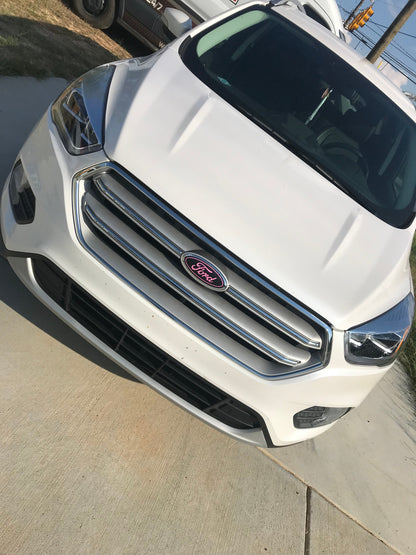 2017-2022 Escape Emblem Overlay DECALS Compatible with Ford | Front & Rear Set