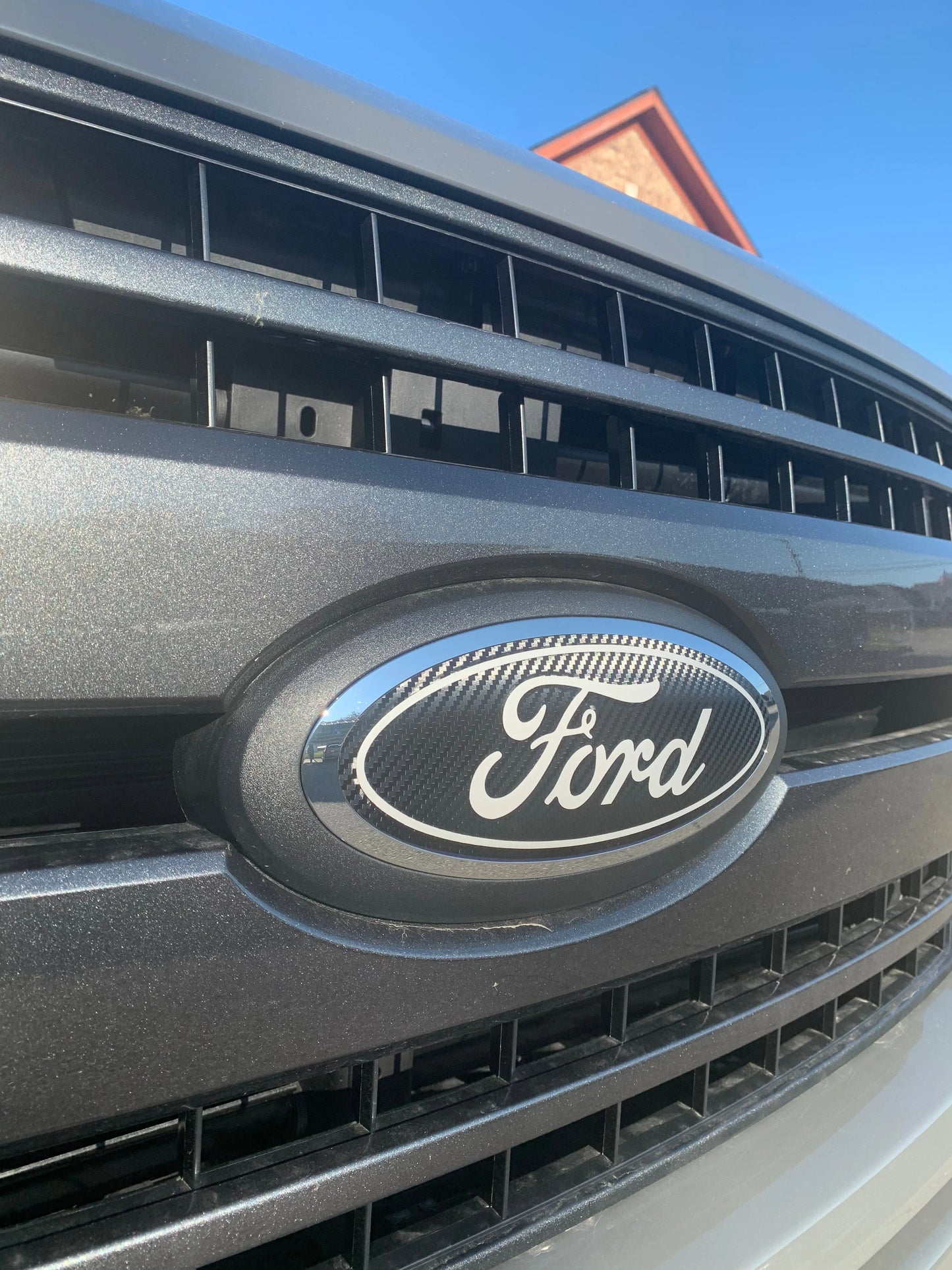 2012-2014 Focus Emblem Overlay DECALS Compatible with Ford | Front & Rear Set