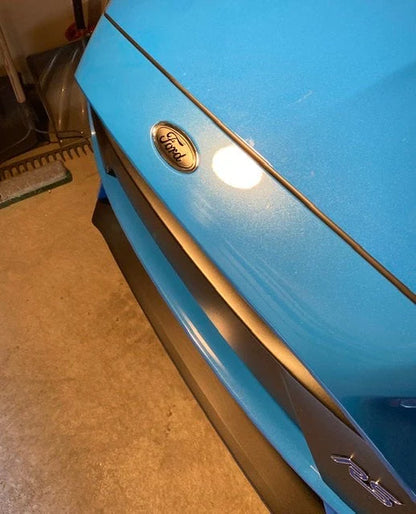 2012-2014 Focus BLACKOUT Emblem Overlay DECALS Compatible with Ford | Front & Rear Set