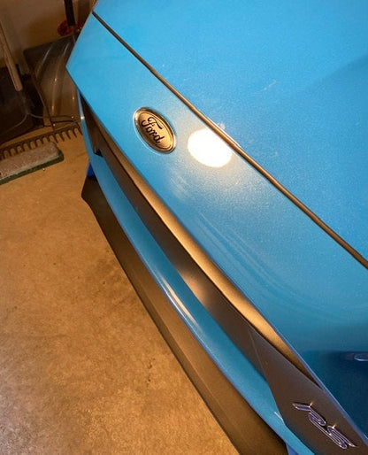 2013-2020 Fusion BLACKOUT Emblem Overlay DECALS Compatible with Ford | Front & Rear Set