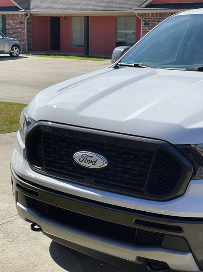 2019-2023 Ranger Emblem Overlay DECALS Compatible with Ford | Front & Rear Set