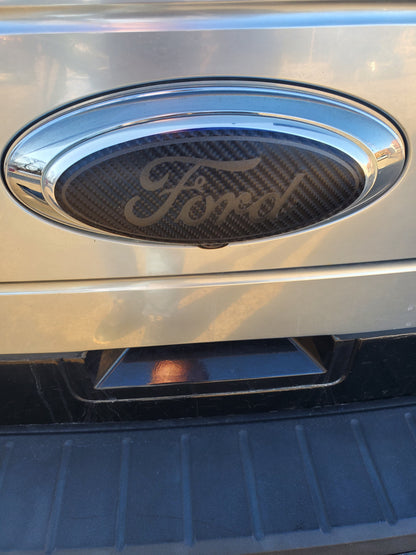 2009-2012 Flex Emblem Overlay DECALS Compatible with Ford | Grille & Tailgate Set