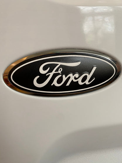 2021-2026 Bronco Emblem Overlay DECAL Compatible with Ford | Rear Decal