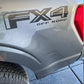 FX4 Off Road Truck Fender Vinyl DECALS for Ford F150 F250 | Pair