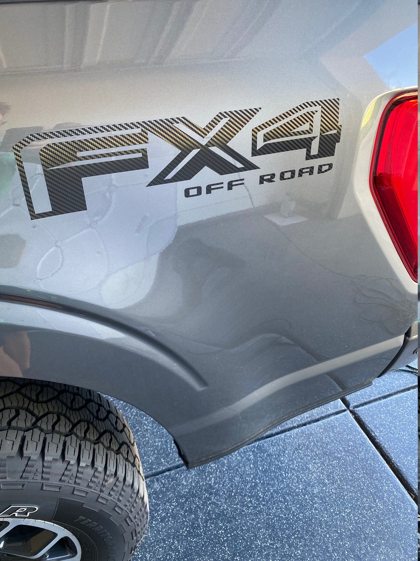 FX4 Off Road Truck Fender Vinyl DECALS for Ford F150 F250 | Pair