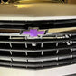 purple chevy blazer emblem overlay