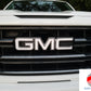 Sierra Precut Emblem Overlay DECALS Compatible With GMC Sierra | Gloss WHITE Front & Rear Set