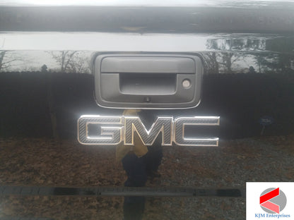 2015-2020 CANYON Precut Overlay DECALS Compatible With GMC Emblems | Front & Rear Set
