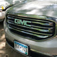 2007-2010 ACADIA Precut Emblem Overlay DECALS Compatible With GMC | Front & Rear Set