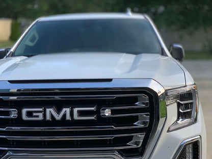 2020 2021 2022 2023 Sierra 2500 Precut Emblem Overlay DECALS Compatible With GMC Sierra 2500 | Front & Rear Set