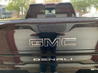 2020 2021 2022 2023 Sierra 2500 Precut Emblem Overlay DECALS Compatible With GMC Sierra 2500 | Front & Rear Set