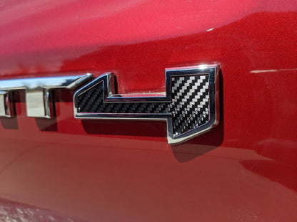 Yukon AT4 "4" Badge Emblem Inlay DECALS Compatible With GMC Yukon