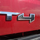 Sierra AT4 "4" Badge Emblem Inlay DECALS Compatible With GMC Sierra