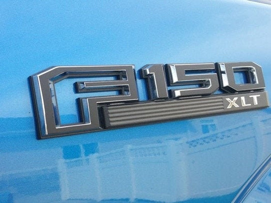 Ford 2015-2017 F150 Letter Emblem Badge Overlay Decal Sticker SET
