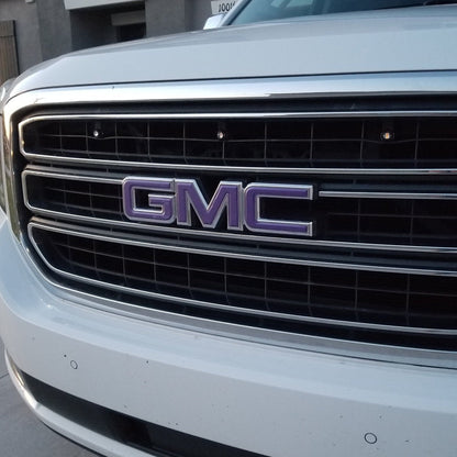 2018-2021 TERRAIN Precut Overlay DECALS Compatible With GMC Emblems | Front & Rear Set