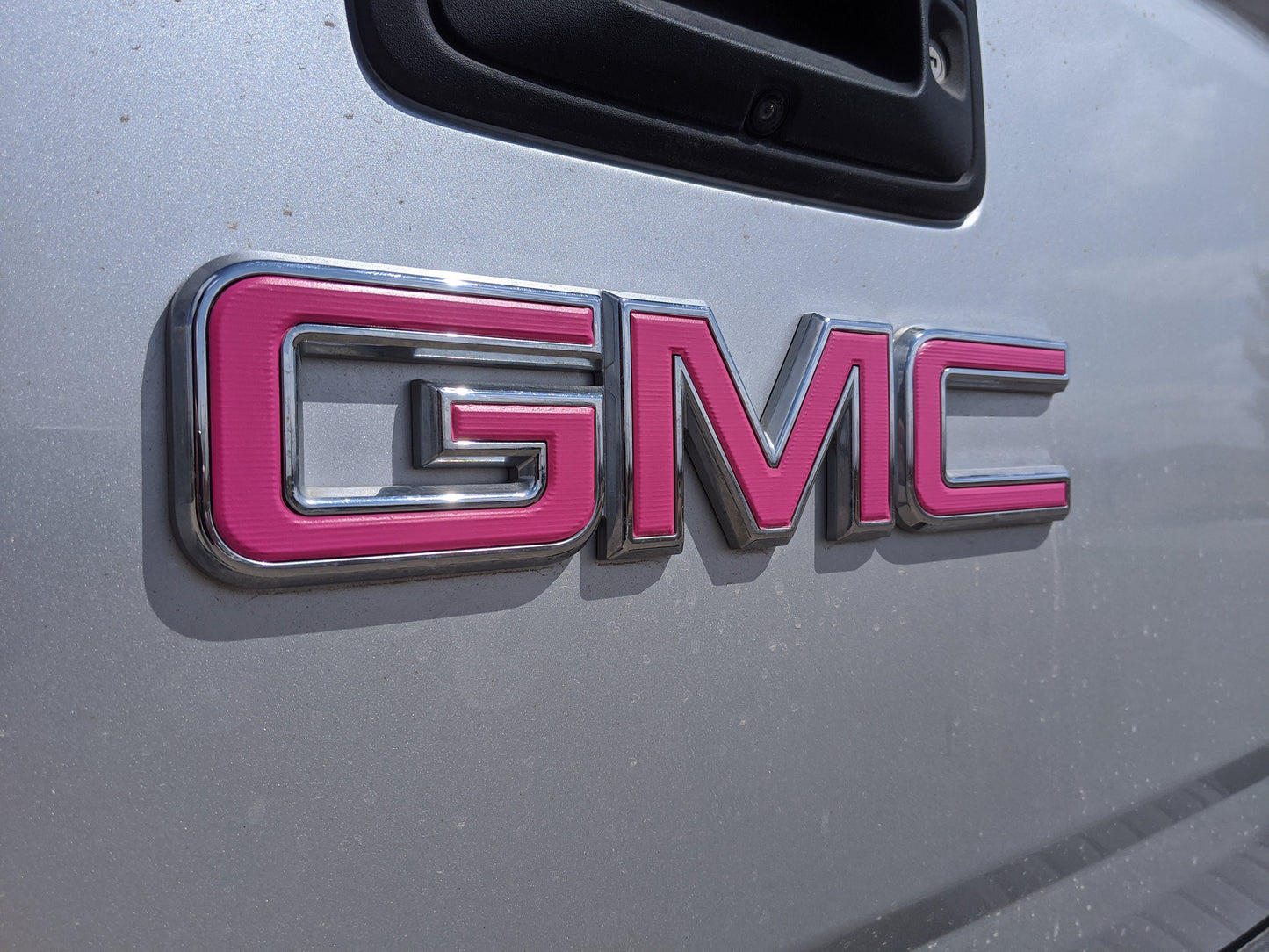 2015-2020 CANYON Precut Overlay DECALS Compatible With GMC Emblems | Front & Rear Set