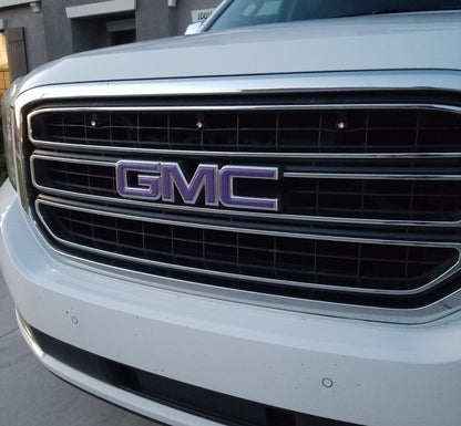 2017 2018 2019 ACADIA Precut Emblem Overlay DECALS Compatible With GMC | Front & Rear Set