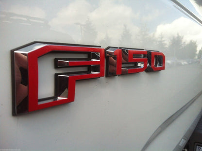 Ford 2018-2020 F150 Emblem Badge Overlay Decal Sticker SET