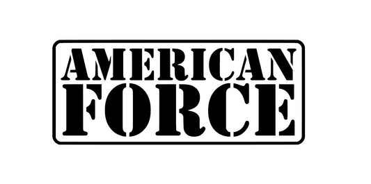 American Force Decal Sticker