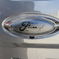 2022-2023 Maverick BLACKOUT Emblem Overlay DECALS Compatible with Ford | Front & Rear Set