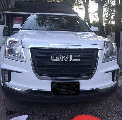 2016 2017 TERRAIN Precut Overlay DECALS Compatible With GMC Emblems | Front & Rear Set