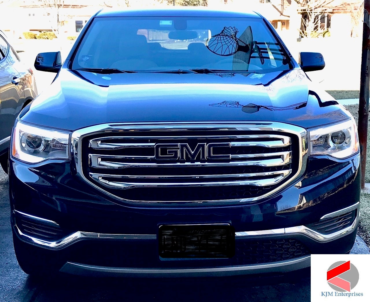 2011-2016 ACADIA Precut Emblem Overlay DECALS Compatible With GMC | Front & Rear Set