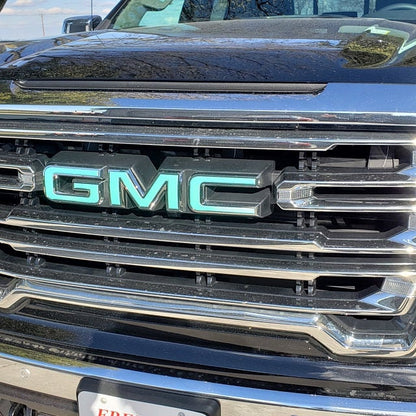 2021 2022 2023 YUKON Precut Emblem Overlay DECALS Compatible With GMC | Front & Rear Set