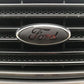 2009-2014 F150 Carbon Blackout Emblem Overlay DECALS Compatible with Ford F-150 | Front & Rear Set