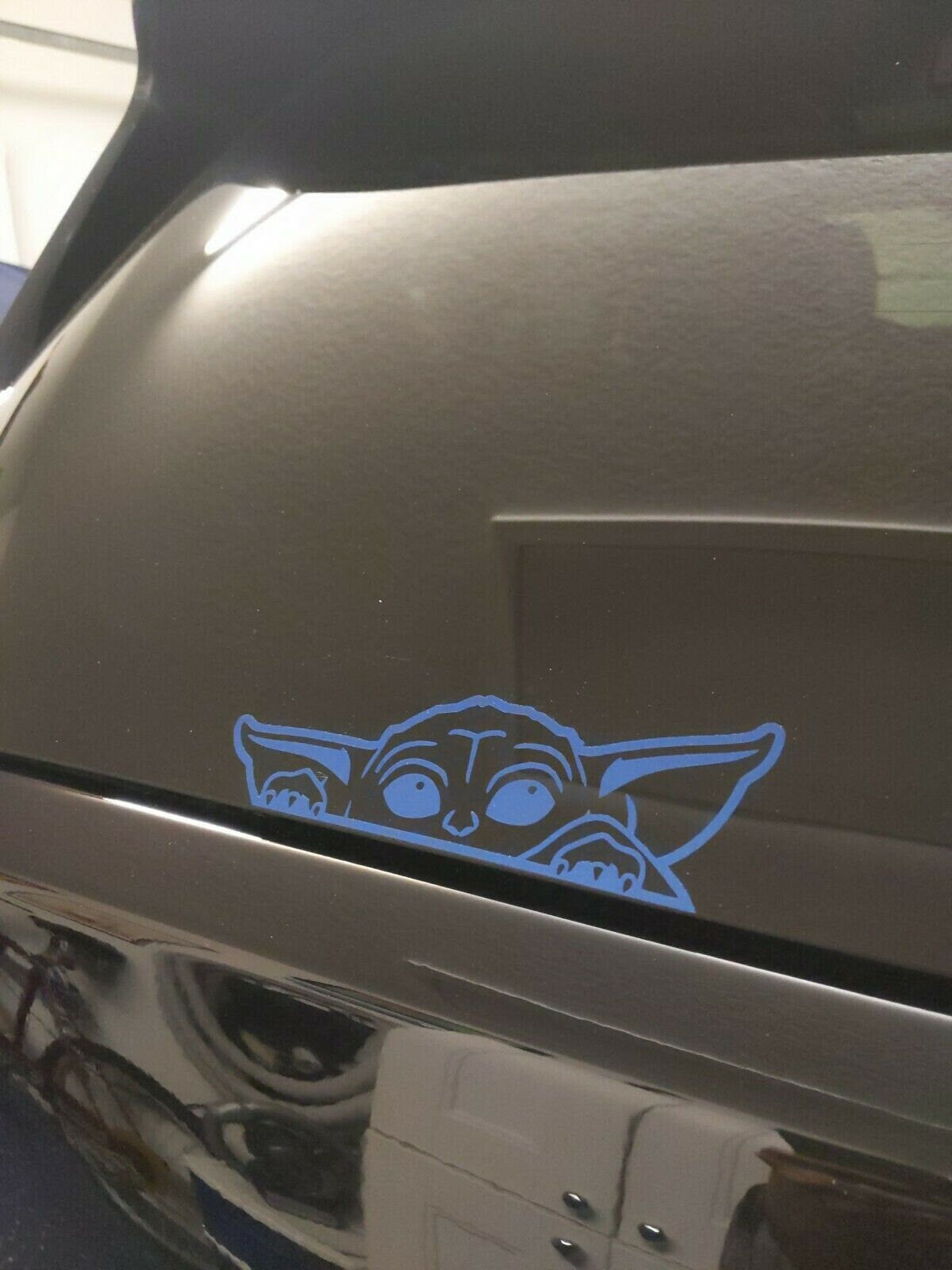 Baby Yoda Star Wars Mandalorian Vinyl Decal Window Bumper Sticker