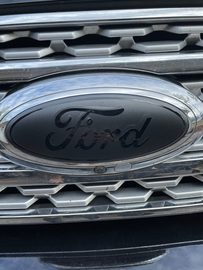 2022-2024 Expedition BLACKOUT Emblem Overlay DECALS Compatible with Ford | Front & Rear Set