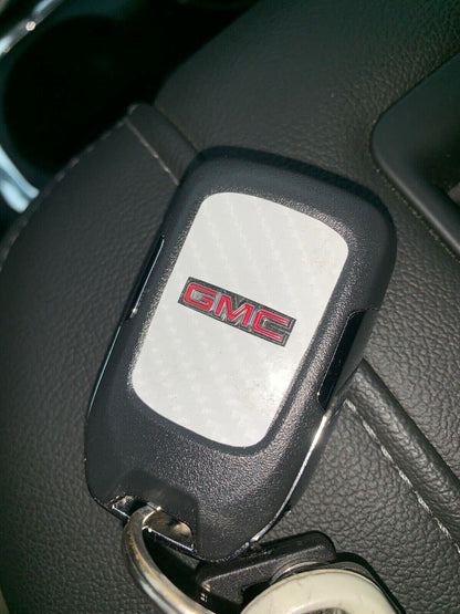 Key Fob Vinyl DECAL Skins Compatible with GMC Fob  | Pair of 2