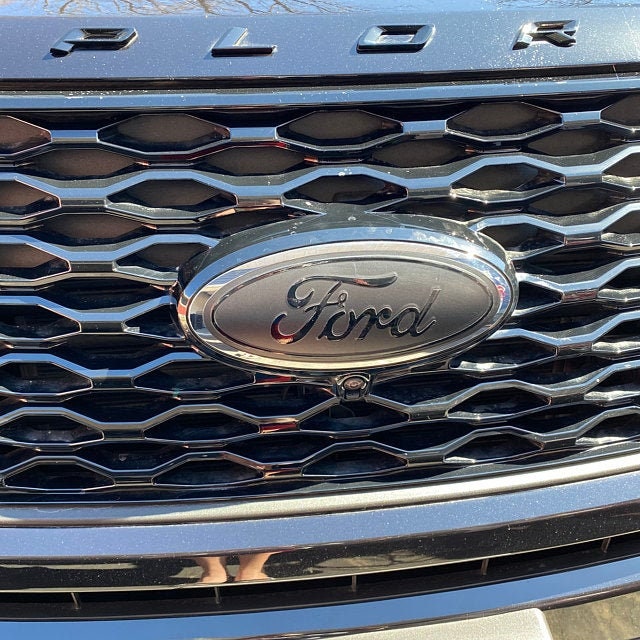 2020-2024 Police Interceptor BLACKOUT Emblem Overlay DECALS Compatible with Ford | Front & Rear Set