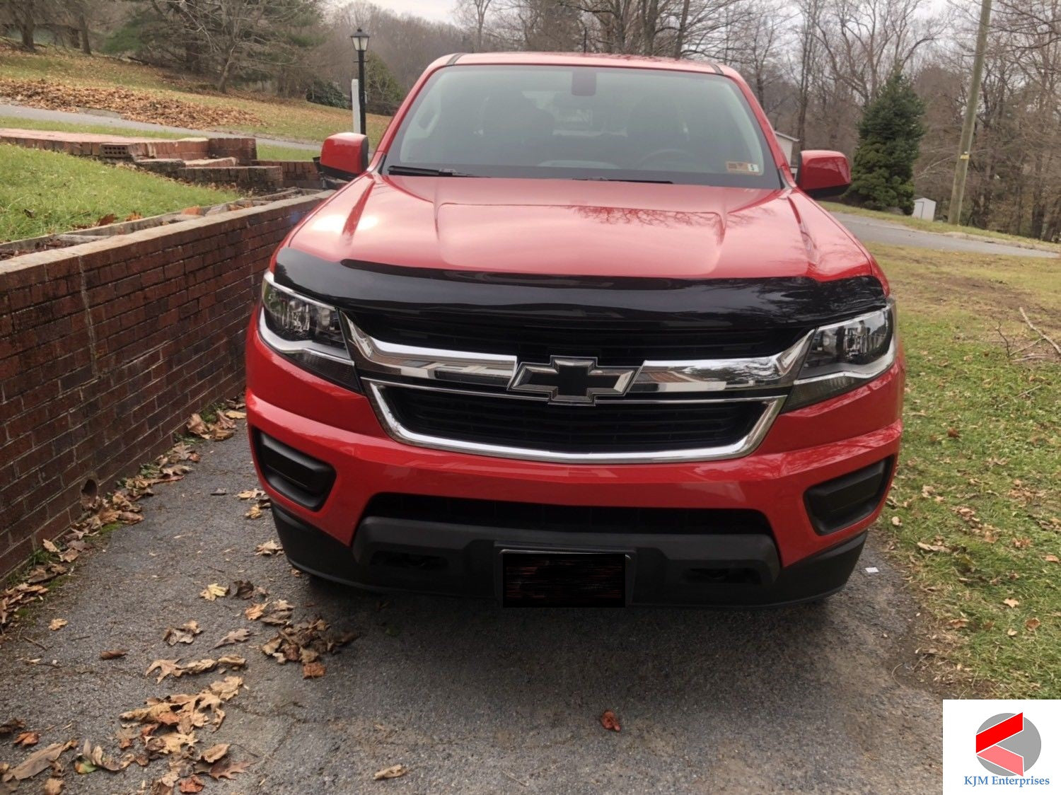 chevy colorado black emblem overlay